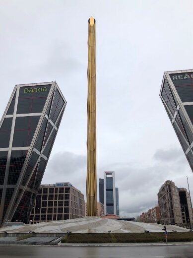 Torres KIO, las Puertas de Europa, en Madrid