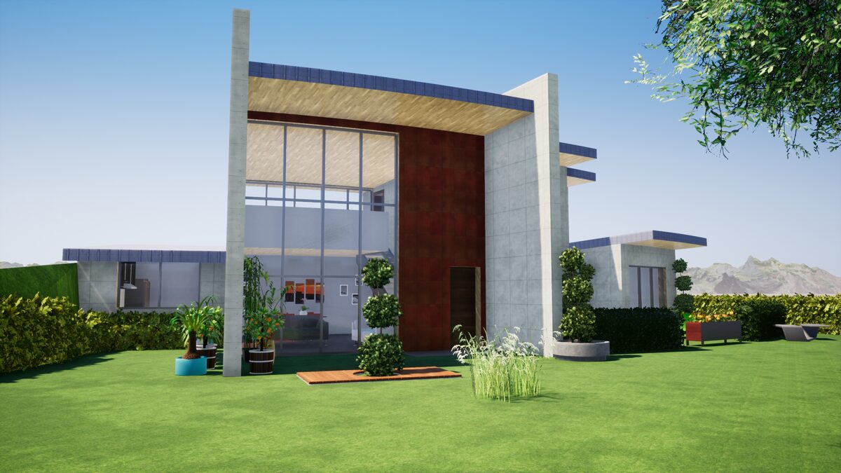 Vivienda unifamiliar de diseño contemporáneo con criterios de eficiencia energética