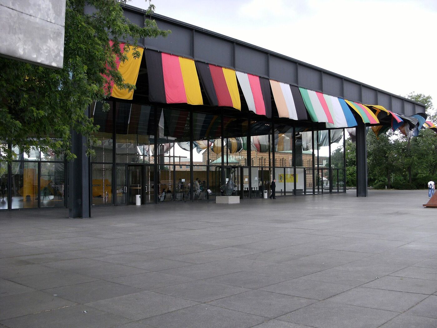 Neue Nationalgalerie de Berlín, obra de Mies van der Rohe