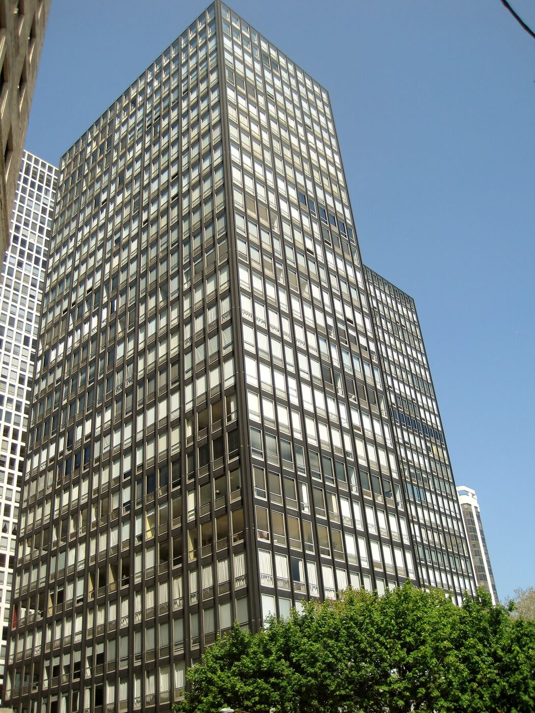 Torres de apartamentos de Lake Shore Drive en Chicago