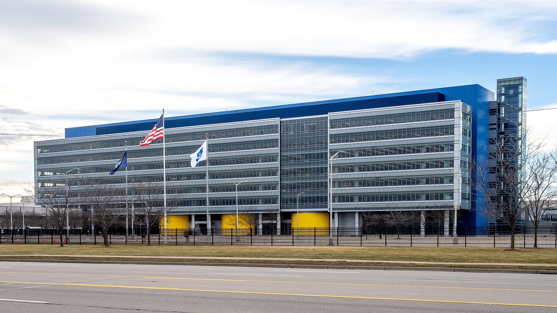 Pabellones del General Motors Technical Center de Eero Saarinen