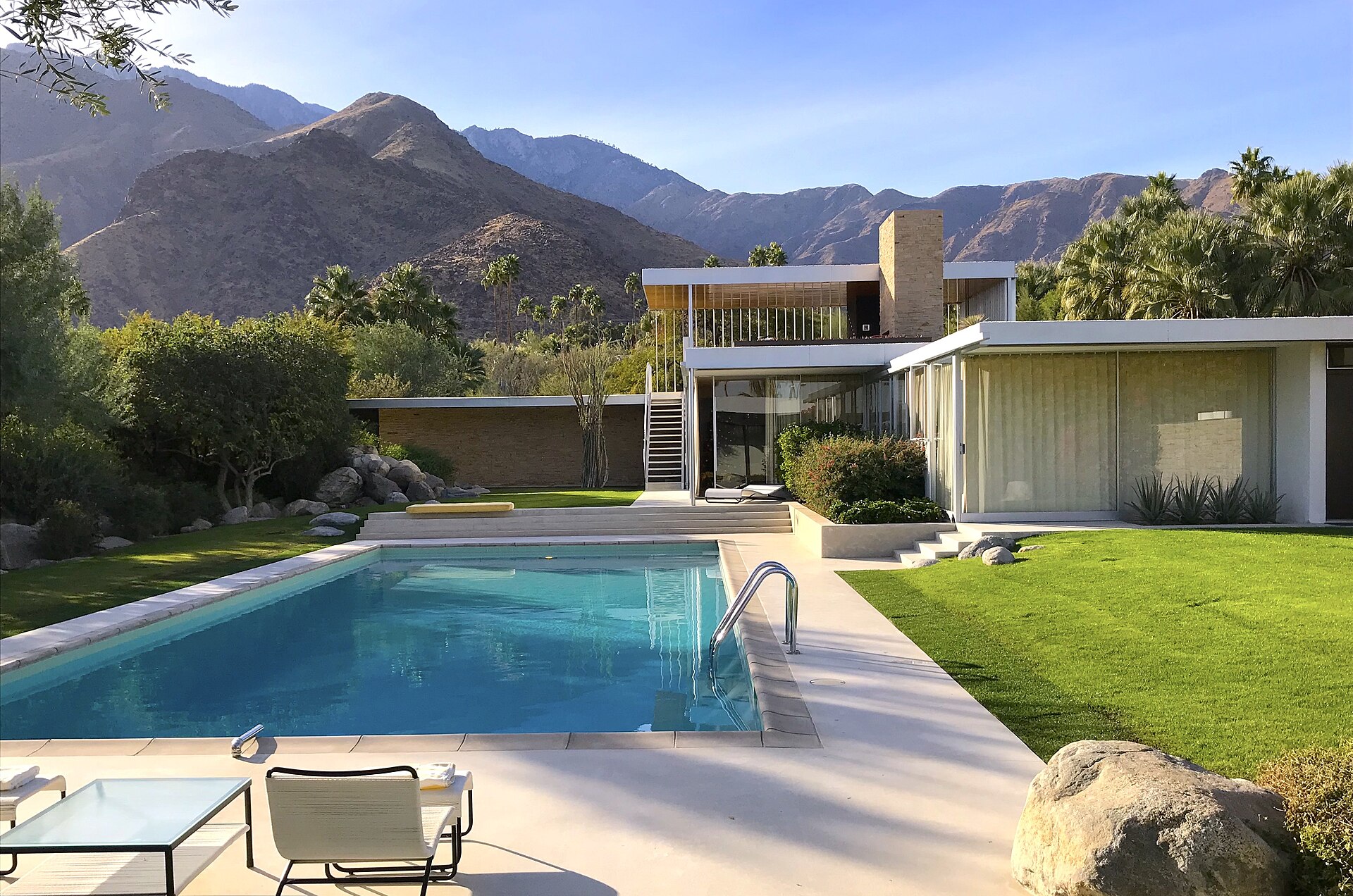 Kaufmann Desert House de Richard Neutra en Palm Springs