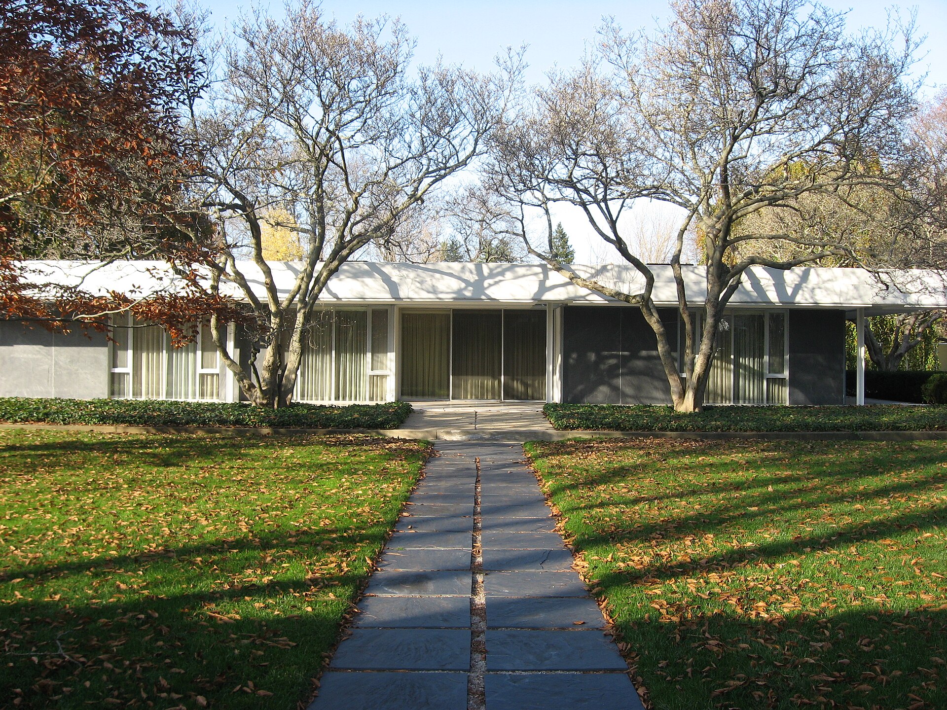 Miller House de Eero Saarinen en Columbus, Indiana