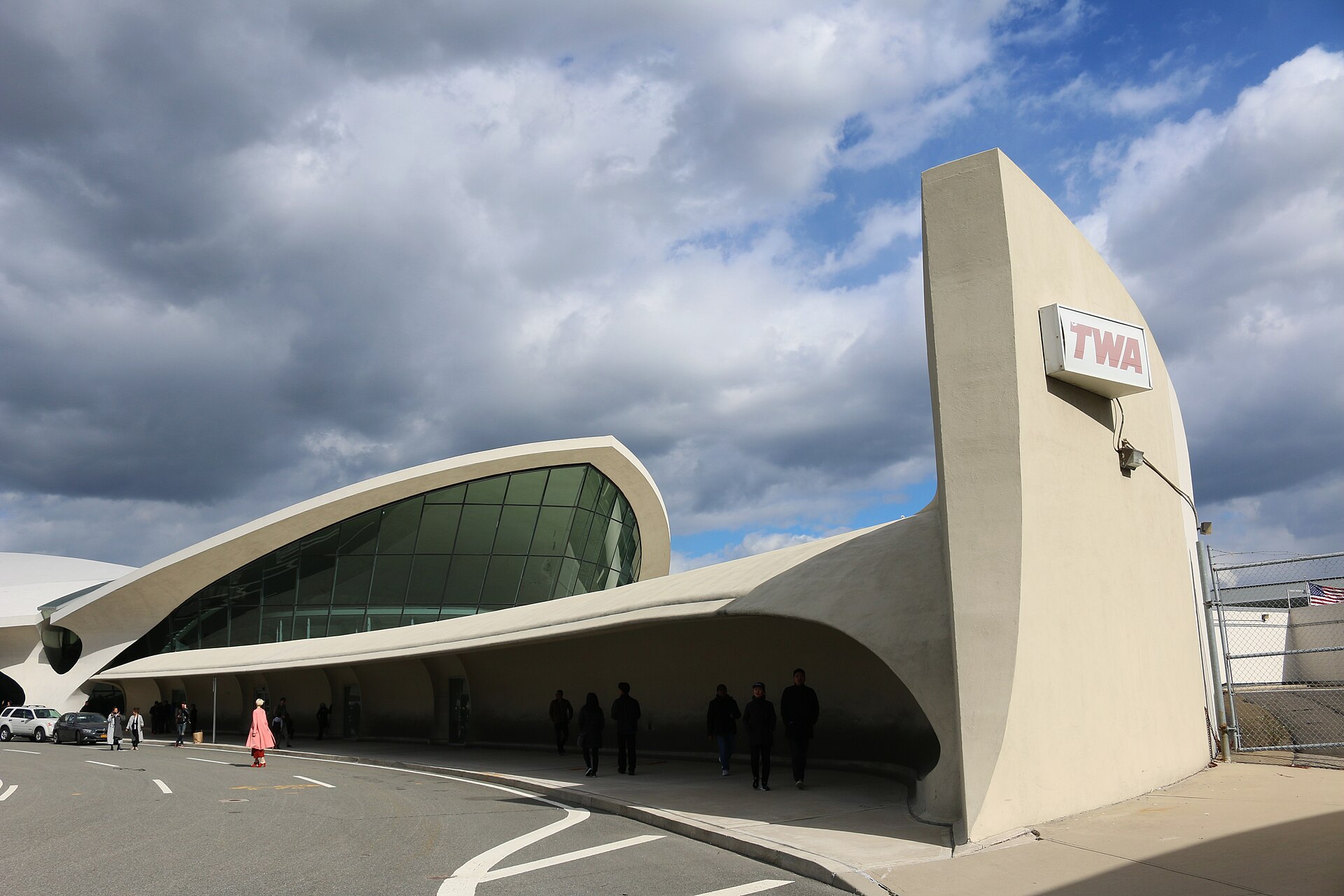 Terminal TWA de Eero Saarinen en el aeropuerto JFK de Nueva York