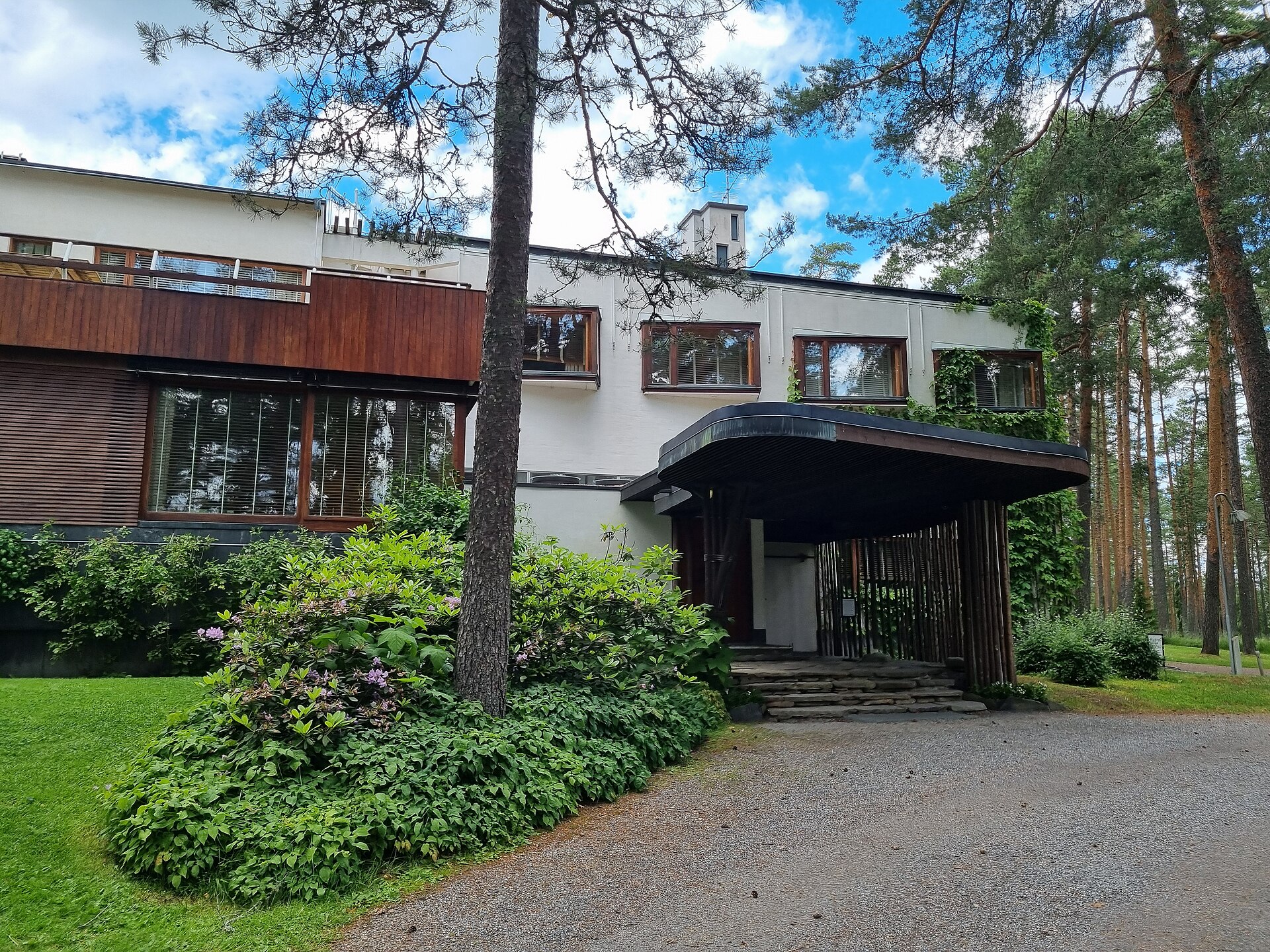 Villa Mairea de Alvar Aalto en Noormarkku